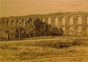 Roma vista con disegni e foto di Leonida e Adriano Di Benedetto