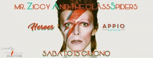 Un tributo a Davide Bowie, “Heroes” al Parco Appio.