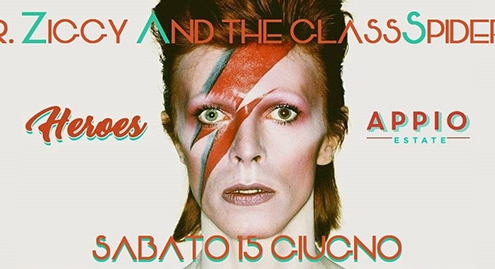 Un tributo a Davide Bowie, “Heroes” al Parco Appio.