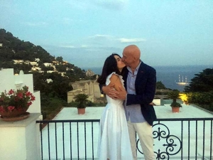 Capri, Matrimonio da sogno dell’attrice Tiziana Buldini con l’avv. Ciro Pellegrino.