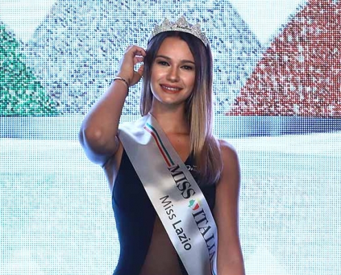 Flavia Natalini vince anche la fascia di Miss Lazio a Montalto.