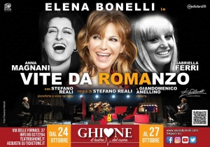 Teatro Ghione torna Elena Bonelli in “Magnani-Ferri - Vite da Romanzo”.