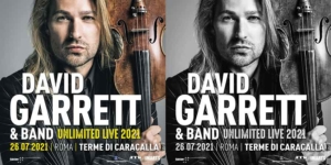 David Garrett riprogrammato nel 2021 alle Terme di Caracalla