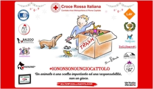 Croce Rossa di Roma "Io non sono un giocattolo".