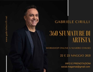 Gabriele Cirilli “360 sfumature di artista”.