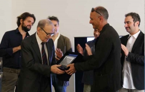 Premio Festival Creuza de Mà a Riccardo Giagni.