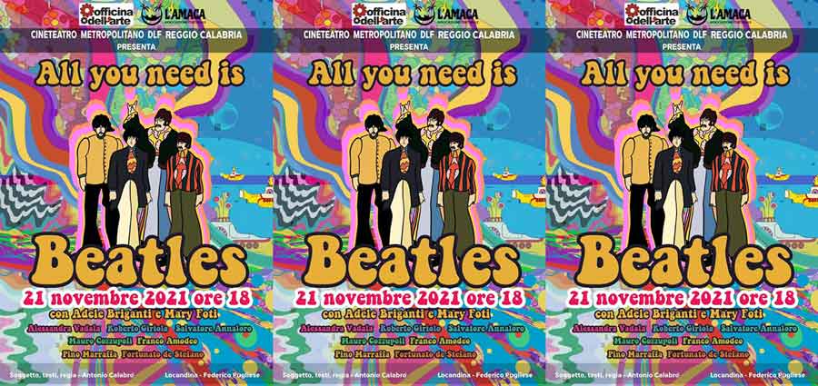 Teatro Il Metropilitano “Ricordi, racconti e musica dei Beatles”.