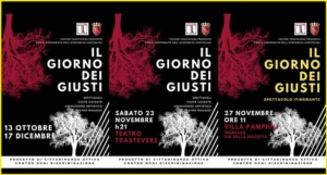 Teatro Trastevere I giorni dei Giusti.