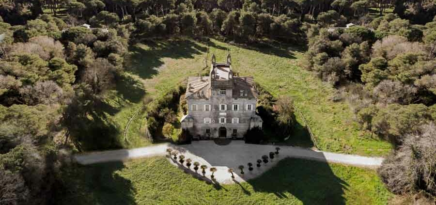 Castel Fusano, Castello Ghigi “Superaurora”