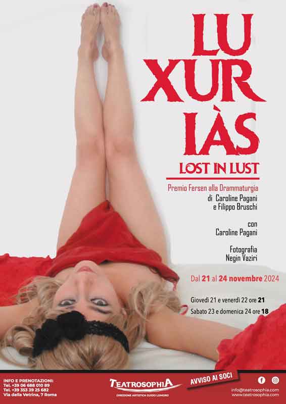 Luxuriàs: Lost in Lust: Un viaggio Dantesco.