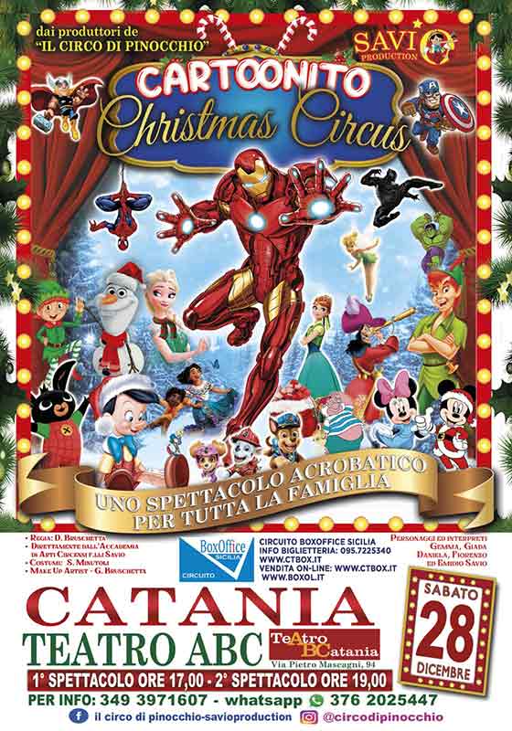 Cartoonito Christmas Circus: Magia e Fantasia