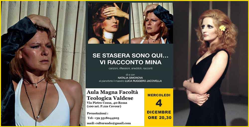 Natalia Simonova: “Se stasera sono qui… Vi racconto Mina".