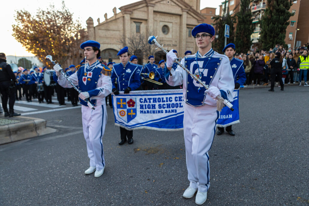 Note di Capodanno banda musicale di Detroit