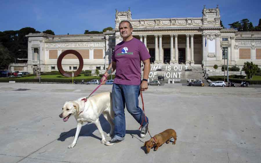 Dogs & Museum Road Show a spasso per Roma con i suoi amori