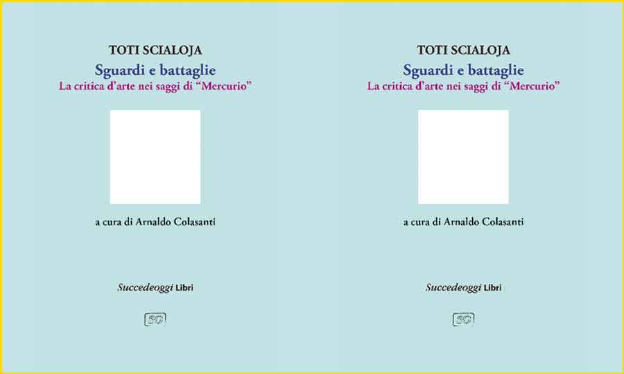 Toti Scialoja: copertina libro